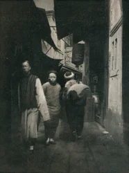Eine Straße in China, ca. 1927, 1927