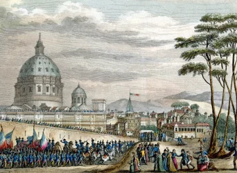 Die französische Armee in Rom