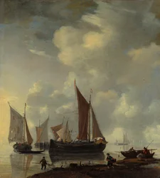 Küstenszene, Mitte des 17. Jahrhunderts