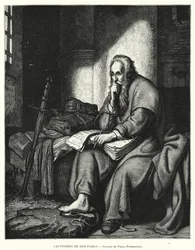 Der heilige Paulus im Gefängnis