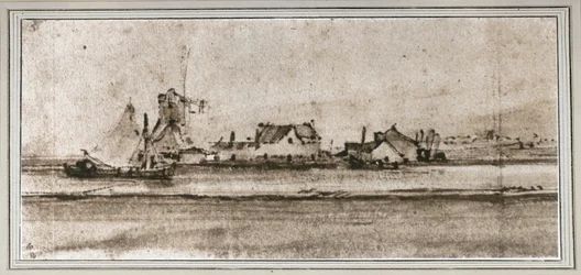 Het Molentje, gesehen vom Amsteldijk