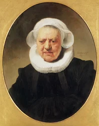 Porträt von Aechje Claesdar