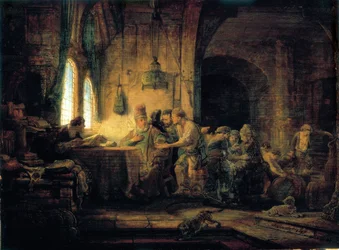 Das Gleichnis von den Arbeitern im Weinberg - 1637