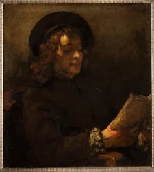 Titus van Rijn, der Sohn des Malers, beim Lesen