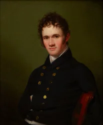 Porträt von Kommandant Lewis Warrington