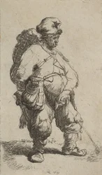 Ein Mann uriniert, 1630
