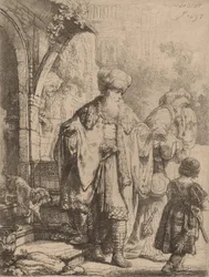 Abraham vertreibt Hagar und Ismael, 1637