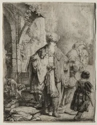 Abraham vertreibt Hagar und Ismael, 1637