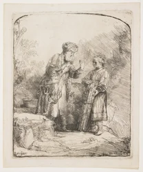 Abraham und Isaak, 1645