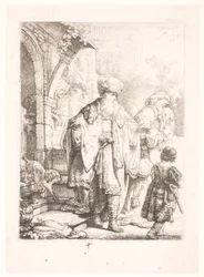 Abraham vertreibt Hagar und Ismael