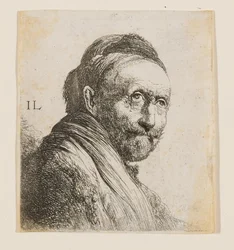 Büste eines alten Mannes