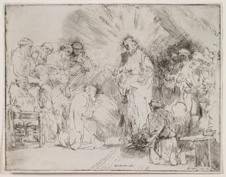 Christus erscheint den Aposteln