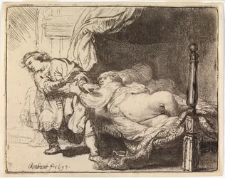 Joseph und die Frau des Potiphar