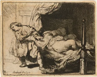 Joseph und Potiphars Frau [Gen. 39: 7-12], 1634