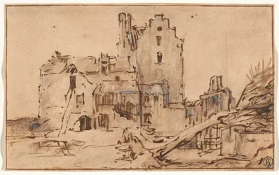 Kostverloren Schloss im Verfall