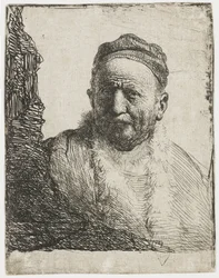 Mann mit Käppchen