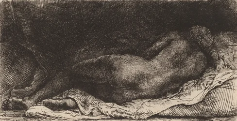 Liegende Schwarze Frau, 1658.