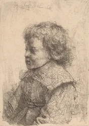 Porträt eines Jungen im Profil, 1641