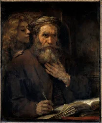 Heiliger Matthäus und der Engel