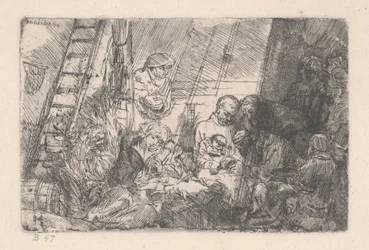 Die Beschneidung im Stall, 1646-54