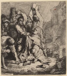 Die Steinigung des Heiligen Stephanus