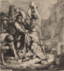 Die Steinigung des Heiligen Stephanus, 1635