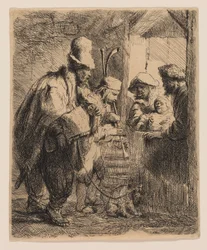 Die flanierenden Musiker