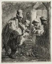 Die umherziehenden Musiker, ca. 1635