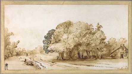 Dorfstraße, ca. 1650