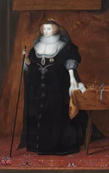 Porträt von Frances Howard, Herzogin von Richmond und Lennox