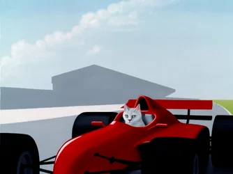 Formel 1 Katze