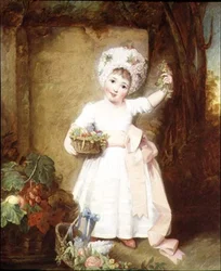 Porträt von Lady Isabella Manners, Tochter des Herzogs von Rutland