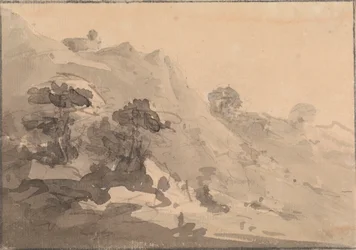 Hügelige Landschaft