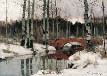 Tauwetter in Gattschina, 1897
