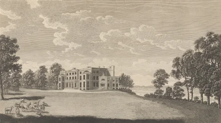 Belvidere House, nahe Erith, in der Grafschaft Kent, aus Edward Hasted