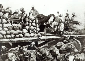 Schlacht von Plassey, 23. Juni 1757