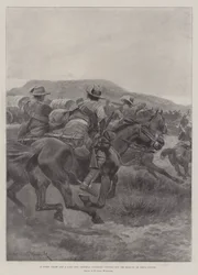 Eine lange Verfolgung, Imperial Yeomanry schneidet den Rückzug von De Wets Konvoi ab
