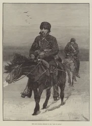 Der verstorbene Colonel Burnaby auf seinem Ritt nach Khiva