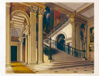 Treppenhaus, Buckingham House, aus 