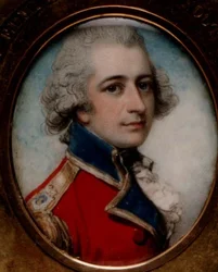 Porträtminiatur von Captain, The Hon, Edmund Phipps