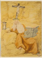 Ein Einsiedler, 1853