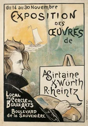 Ausstellung der Werke von A. Sirtaine, X. Würth, R. Heintz