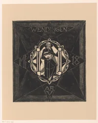 Umschlagentwurf für: Wendingen, 1918