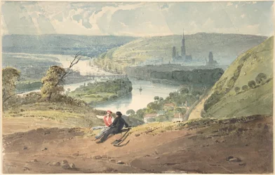 Rouen, Blick von Bon-Secours