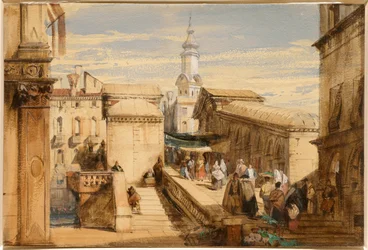 Die Rialtobrücke, Venedig