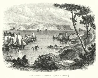 Eyemouth Hafen (Gravur)