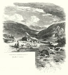 Telfords Geburtsort (Stich)