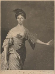 Mary Hale (geb. Chaloner), als Euphrosyne in 