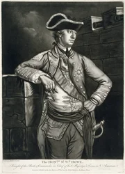 Der ehrenwerte Sir Wm. Howe, Ritter des Bades und Oberbefehlshaber der Streitkräfte seiner Majestät in Amerika