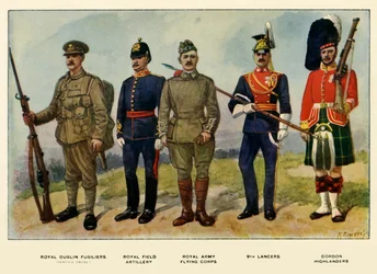 Typen der britischen Armee, 1919